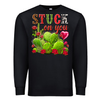 Black stuck on you Premium Sweatshirt - NancyCooperArtShop