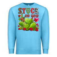 Ocean Blue stuck on you Premium Sweatshirt - NancyCooperArtShop