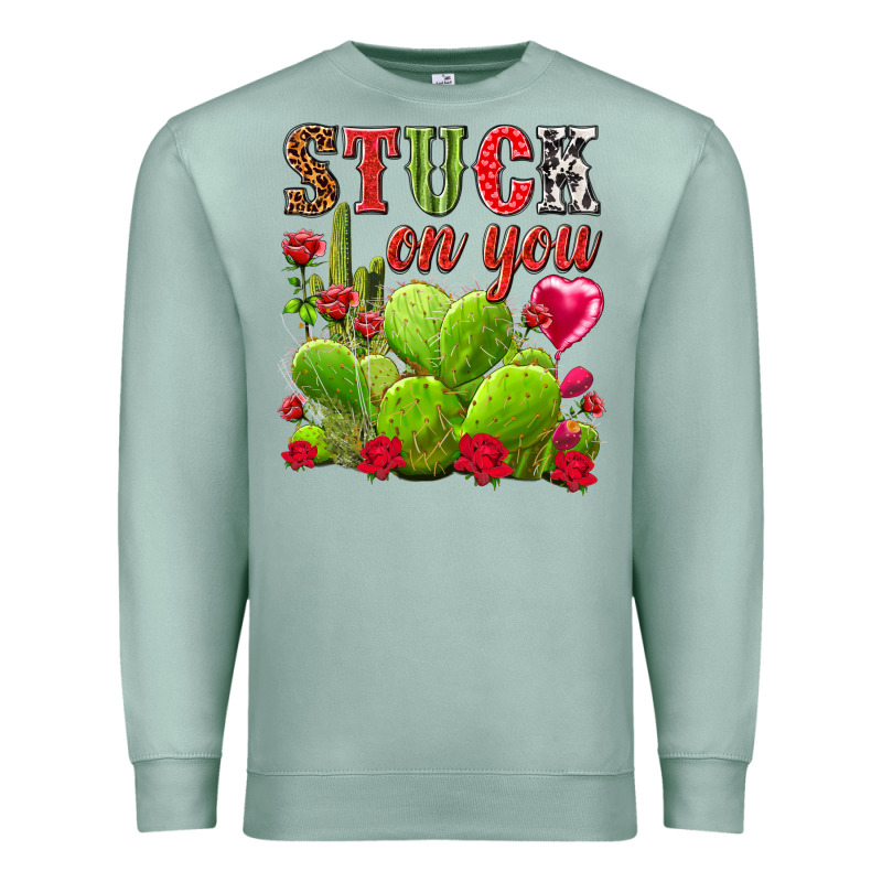 Stuck On You Premium Sweatshirt by NancyCooperArtShop | Teevron