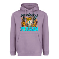 Lavender somebodys problem Heavyweight Hoodie - NancyCooperArtShop