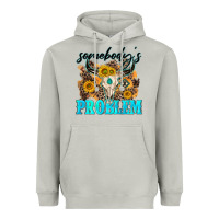 Moon Dust somebodys problem Heavyweight Hoodie - NancyCooperArtShop