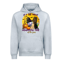 Heather Grey It's The Most Wonderful Time of The Year Urban Hoodie - texasbilliewilder