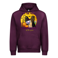 Mauve Wine It's The Most Wonderful Time of The Year Urban Hoodie - texasbilliewilder