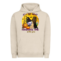 Pigment French Oak It's The Most Wonderful Time of The Year Urban Hoodie - texasbilliewilder