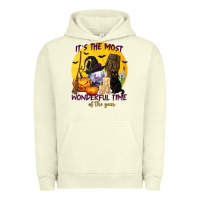 Pigment Pistachio It's The Most Wonderful Time of The Year Urban Hoodie - texasbilliewilder