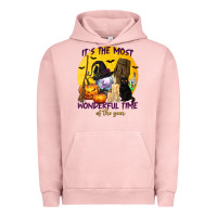 Pigment Salmon It's The Most Wonderful Time of The Year Urban Hoodie - texasbilliewilder