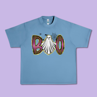 Boo Ghost Urban Heavy Tee Designed By Racoondesign
