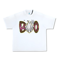 White boo ghost Urban Heavy Tee - RacoonDesign