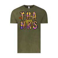 Vintage Olive give thanks Vintage Tee - CowhideDigitalArt