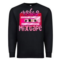 Black make a mixtape cassette Premium Sweatshirt - NancyCooperArtShop
