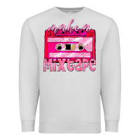 Dove Grey make a mixtape cassette Premium Sweatshirt - NancyCooperArtShop