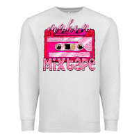 Oatmeal Heather make a mixtape cassette Premium Sweatshirt - NancyCooperArtShop