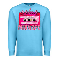 Ocean Blue make a mixtape cassette Premium Sweatshirt - NancyCooperArtShop