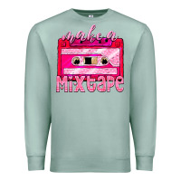 Seafoam make a mixtape cassette Premium Sweatshirt - NancyCooperArtShop
