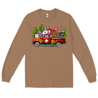 Toasted Coconut ma medical assistant nurse truck with cactus and sunflowers Long Sleeve Tee - AdoDesignShop