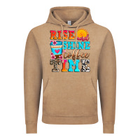 Vintage Coffee rise and shine coffee time Vintage Hoodie - Zillion Design Studio