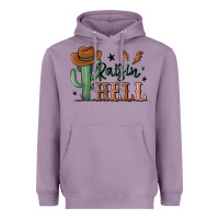 Lavender raisin hell cowboy cactus Heavyweight Hoodie - MaliasSmallBusiness