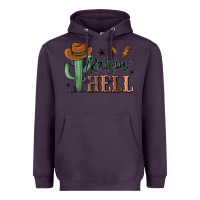 Plum raisin hell cowboy cactus Heavyweight Hoodie - MaliasSmallBusiness