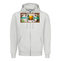 Dove Grey western howdy cowboy horse sunset weapon cactus leopard  license plate Zipper Hoodie - BarkalooDesign