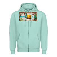 Seafoam western howdy cowboy horse sunset weapon cactus leopard  license plate Zipper Hoodie - BarkalooDesign