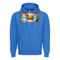 True Royal western howdy cowboy horse sunset weapon cactus leopard  license plate Zipper Hoodie - BarkalooDesign