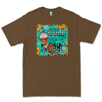 Cacao cold like my soul  mug coaster Premium Tee - BarkalooDesign