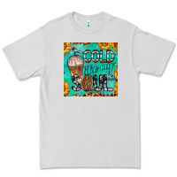 Dove Grey cold like my soul  mug coaster Premium Tee - BarkalooDesign