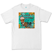 White cold like my soul  mug coaster Premium Tee - BarkalooDesign