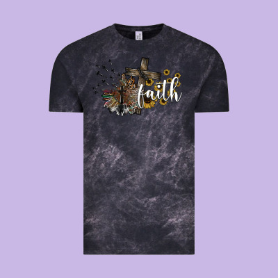 Faith Vintage Tee Designed By Sublimationcraftshop