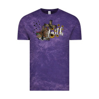 Cloud Purple faith Vintage Tee - SublimationCraftShop