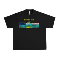 Black fishing dad  libbey glass Urban Heavy Tee - HRA Design Shop