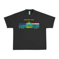 Pigment Black fishing dad  libbey glass Urban Heavy Tee - HRA Design Shop
