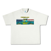 Pistachio fishing dad  libbey glass Urban Heavy Tee - HRA Design Shop