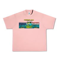 Salmon fishing dad  libbey glass Urban Heavy Tee - HRA Design Shop
