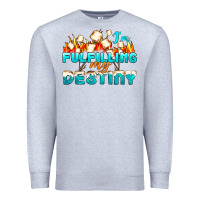 Heather Grey camp im fulfilling my destiny Premium Sweatshirt - NancyCooperArtShop