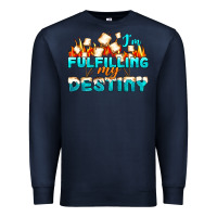 Navy camp im fulfilling my destiny Premium Sweatshirt - NancyCooperArtShop