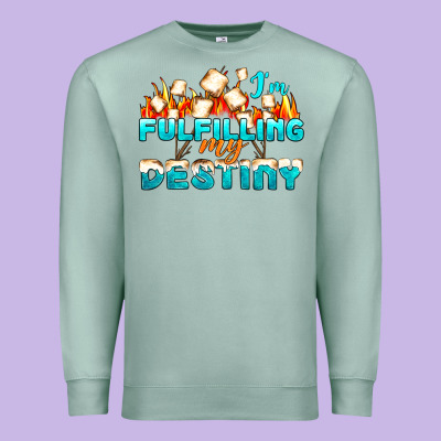 Camp Im Fulfilling My Destiny Premium Sweatshirt Designed By Nancycooperartshop