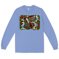 Colony Blue christmas indian headdress Long Sleeve Tee - JahusDesignShop
