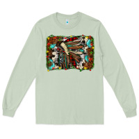 Matcha christmas indian headdress Long Sleeve Tee - JahusDesignShop