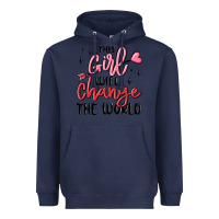 Navy this girl will change the world Heavyweight Hoodie - MaliasSmallBusiness