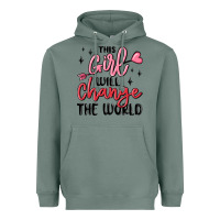Sage this girl will change the world Heavyweight Hoodie - MaliasSmallBusiness