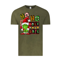Vintage Olive ho ho holy shit Vintage Tee - FaDigitalArtStudio