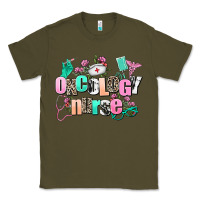 Army Green oncology nurse Classic Tee - AdoDesignShop