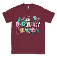 Burgundy oncology nurse Classic Tee - AdoDesignShop