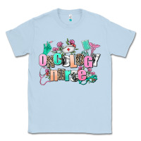 Dusty Blue oncology nurse Classic Tee - AdoDesignShop