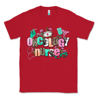 Red oncology nurse Classic Tee - AdoDesignShop