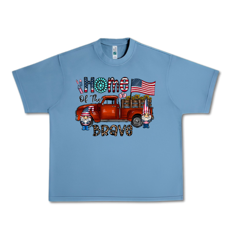 Home Of The Brave Urban Heavy Tee by CowhideDigitalArt | Teevron