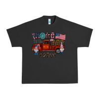 Pigment Black home of the brave Urban Heavy Tee - CowhideDigitalArt
