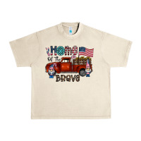 Sandshell home of the brave Urban Heavy Tee - CowhideDigitalArt
