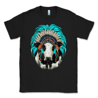 Black holstein indian headdress Classic Tee - JahusDesignShop